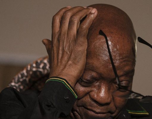 Incarcération de l’ancien président Jacob Zuma