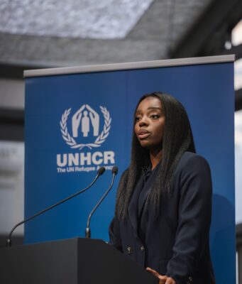 La danseuse Jeny Bonsenge nommée première ambassadrice de bonne volonté du HCR en Belgique